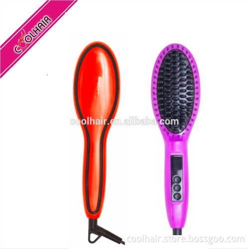 MCH hair straightening brush lcd (us plug)